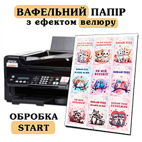 Велюрова картинка Флексі А4 індивідуальний макет Start