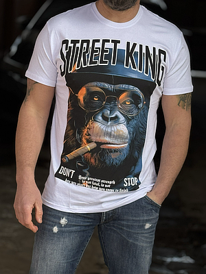 Футболка чоловіча Daniel Jones Street King  , XXL,Білий