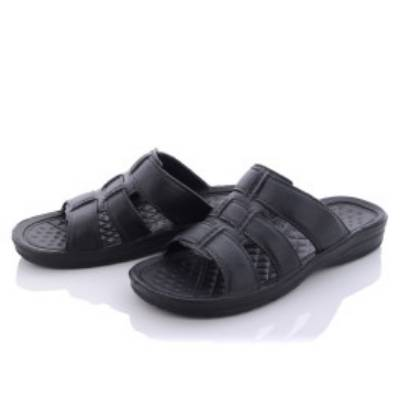 Тапки чоловічі матеріал гума розмір 41-45 колір показаний на зображенні в пакованні від 6 шт., фото 1