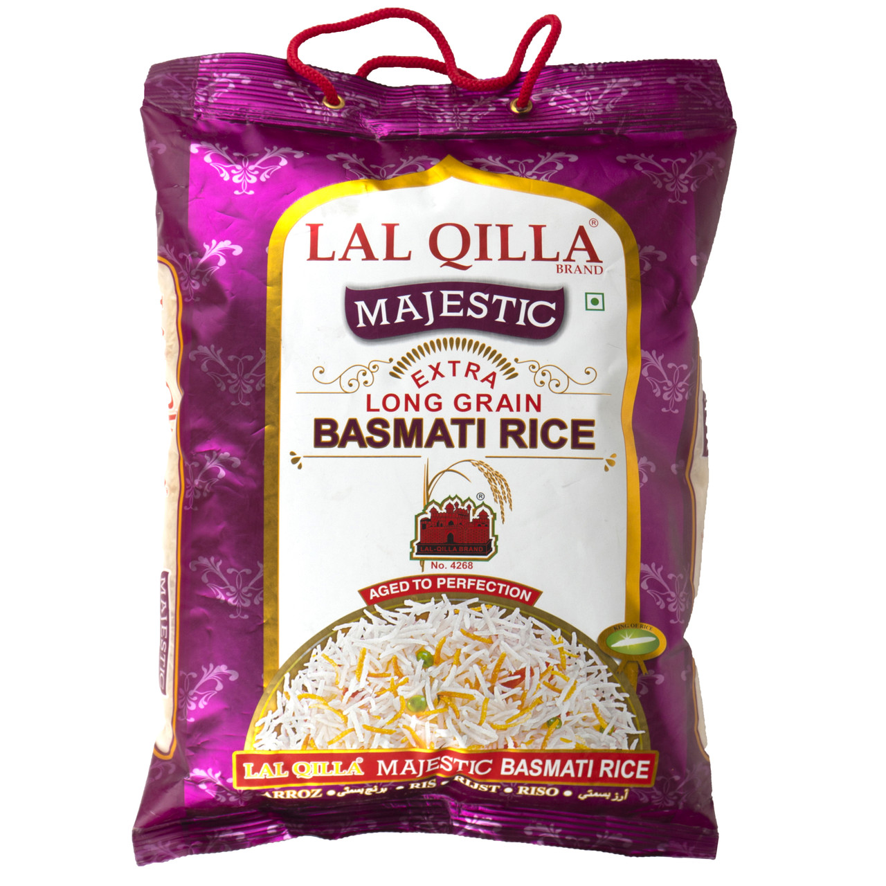 Рис басматі extra long majestic "Lal Qilla" 5 кг, Індія