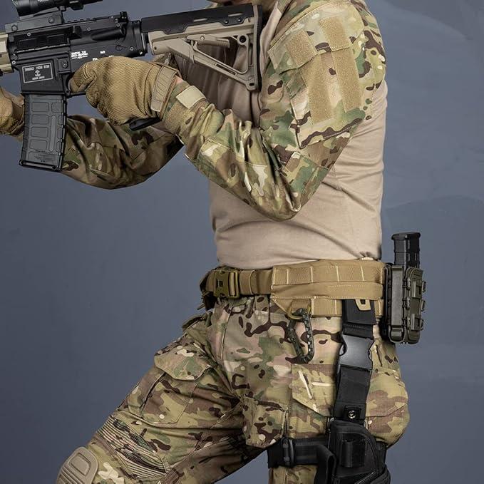 Тактичний ремінь IDOGEAR MRB Модульний такелажний ремінь Quick Release MOLLE MC 3424