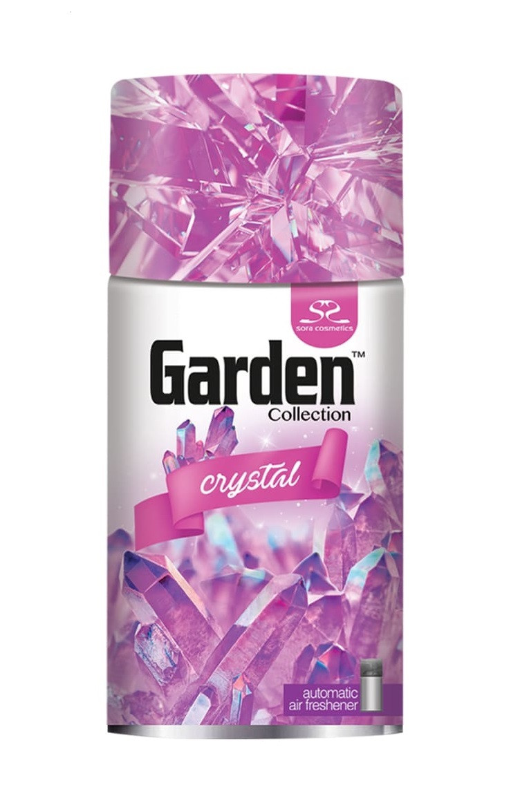 Універсальний змінний балон до автоматичного освіжувача повітря Garden Crystal 260 мл, фото 1