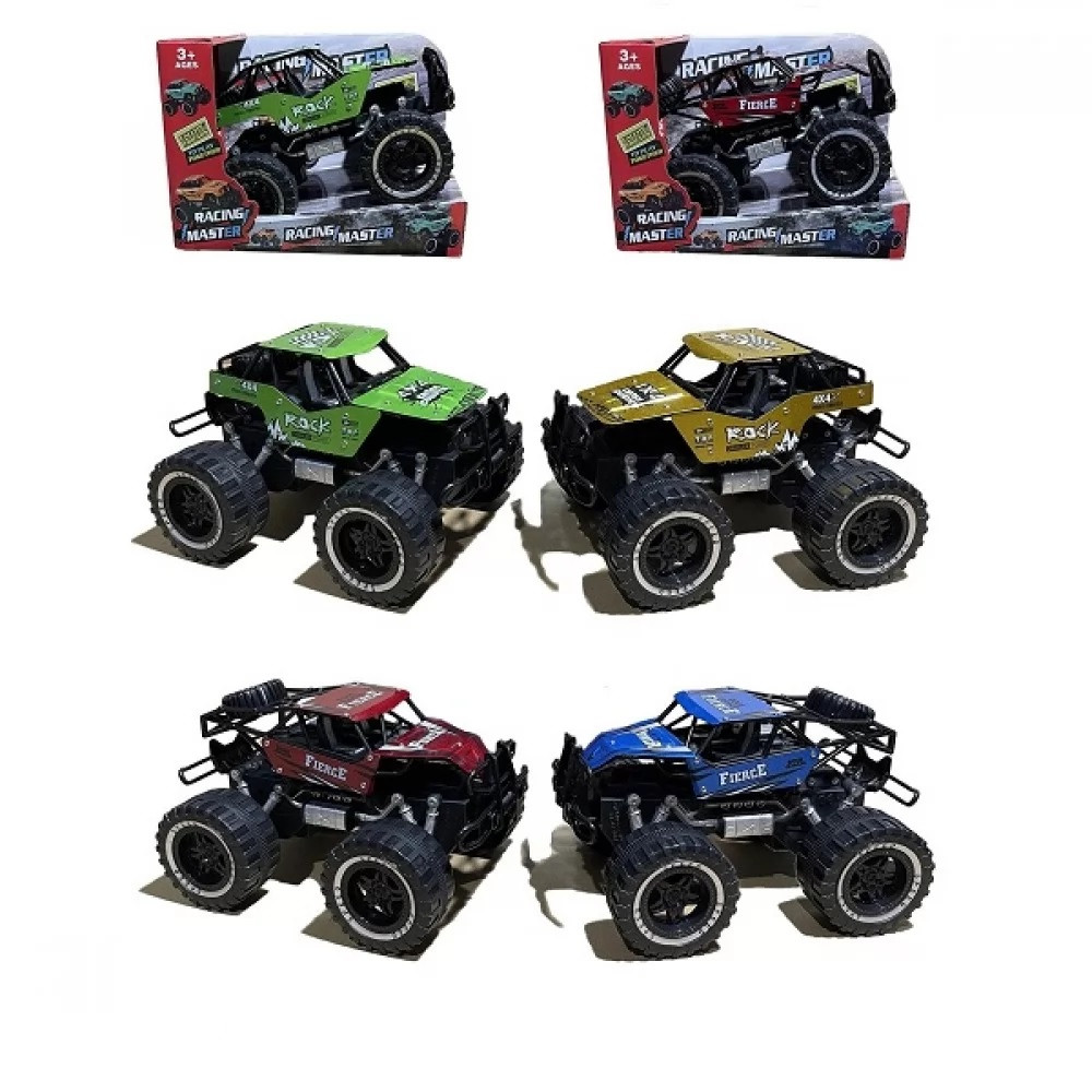 Джип на великих колесах (інерційна машинка) 026-11/12, фото 1