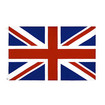 Прапор Великої Британії RESTEQ британський прапор Union Jack 150х90 см поліестер прапор для декору бару офісу заходів, фото 1