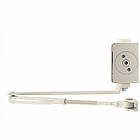 Дотягувач CISA C1610.03.0.45 Professional Plus2 BC STD до 80 кг FIRE білий, фото 4