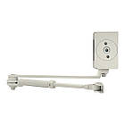Дотягувач CISA C1611.03.0.45 Professional Plus2 BC STD HO з фіксацією до 80 кг білий, фото 4