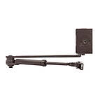 Дотягувач CISA C1611.03.0.88 Professional Plus2 BC STD HO з фіксацією до 80 кг коричневий, фото 4