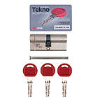 Циліндр CISA Astral Tekno PRO 65 (30*35) нікель матовий 3 ключі, фото 8