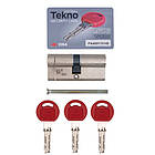 Циліндр CISA Astral Tekno PRO 85 (40*45) нікель матовий 3 ключі, фото 8