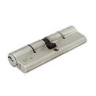 Цилиндр CISA C3000 90 (45*45) никель матовый 3 ключа, фото 3