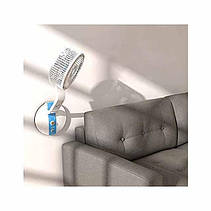 Вентилятор акумуляторний настільний USB LR-2018 18см різні кольори, фото 5