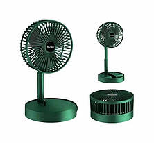 Складаний настільний вентилятор з USB заряджання Telescopic Folding Fan FS-21 36*16,5*16,5 см, фото 2