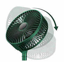 Складаний настільний вентилятор з USB заряджання Telescopic Folding Fan FS-21 36*16,5*16,5 см, фото 4