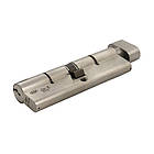 Циліндр CISA C3000 95T (55*40T) нікель матовий 3 ключі, фото 3