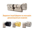 Циліндр CISA C3000 95T (55*40T) нікель матовий 3 ключі, фото 7