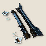 Низ передньої панелі ВАЗ 2108,09,099,2115 (з 2 частин) + краби + болти (грунтов), фото 2