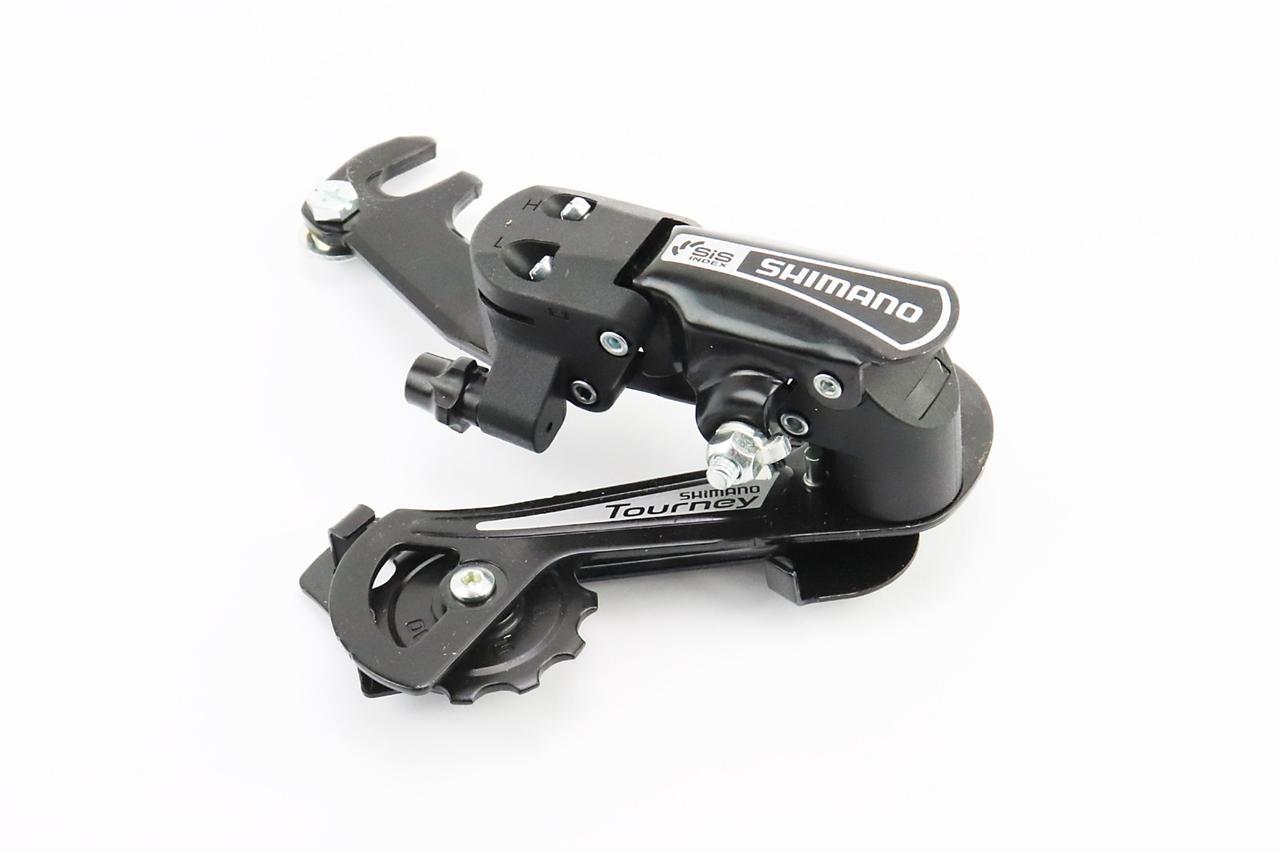 Перемикач ланцюга задній 6зв. кріпл. гачок, чорний Tourney RD-TY 21, ВЕЛОЗАПЧАСТИНИ, SV-404030, фото 1