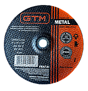 GTM Круг зачисний 230*6*22 Т27 (UA)