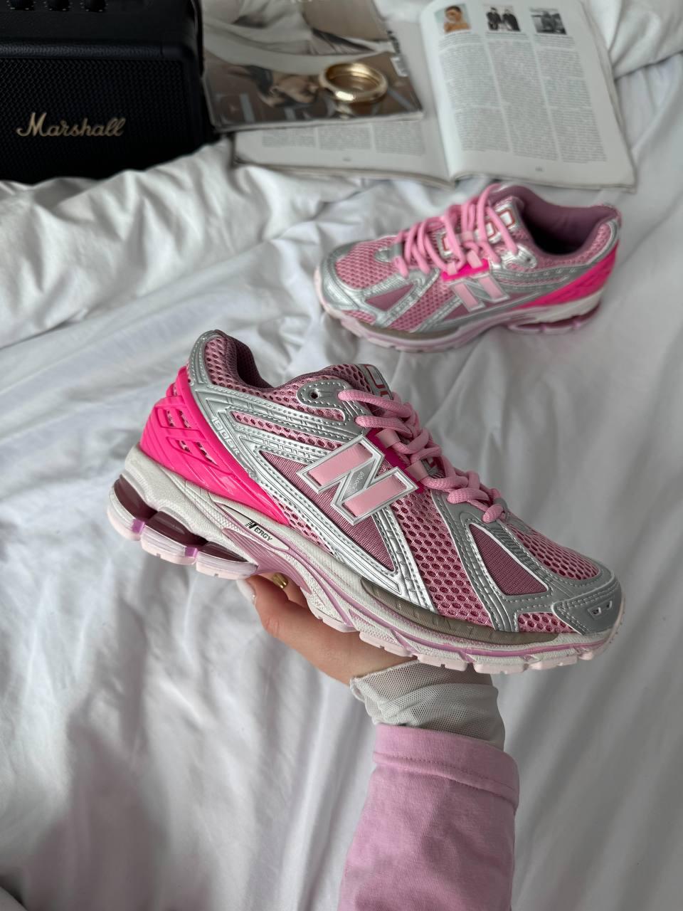 Жіночі кросівки New Balance 1906D Pink Grey Взуття Нью Баланс 1906Д рожеві шкіра текстиль демісезон