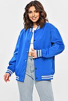 Бомбер жіночий напівбатальний синього кольору 202257L 2XL