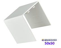 З`єднувач прямий 50x50 мм для короба