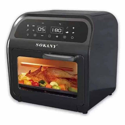 Аерогриль-фритюрниця SOKANY SK-ZG-8032 мультипіч на 16 літрів з таймером, 1700 Вт, фото 1