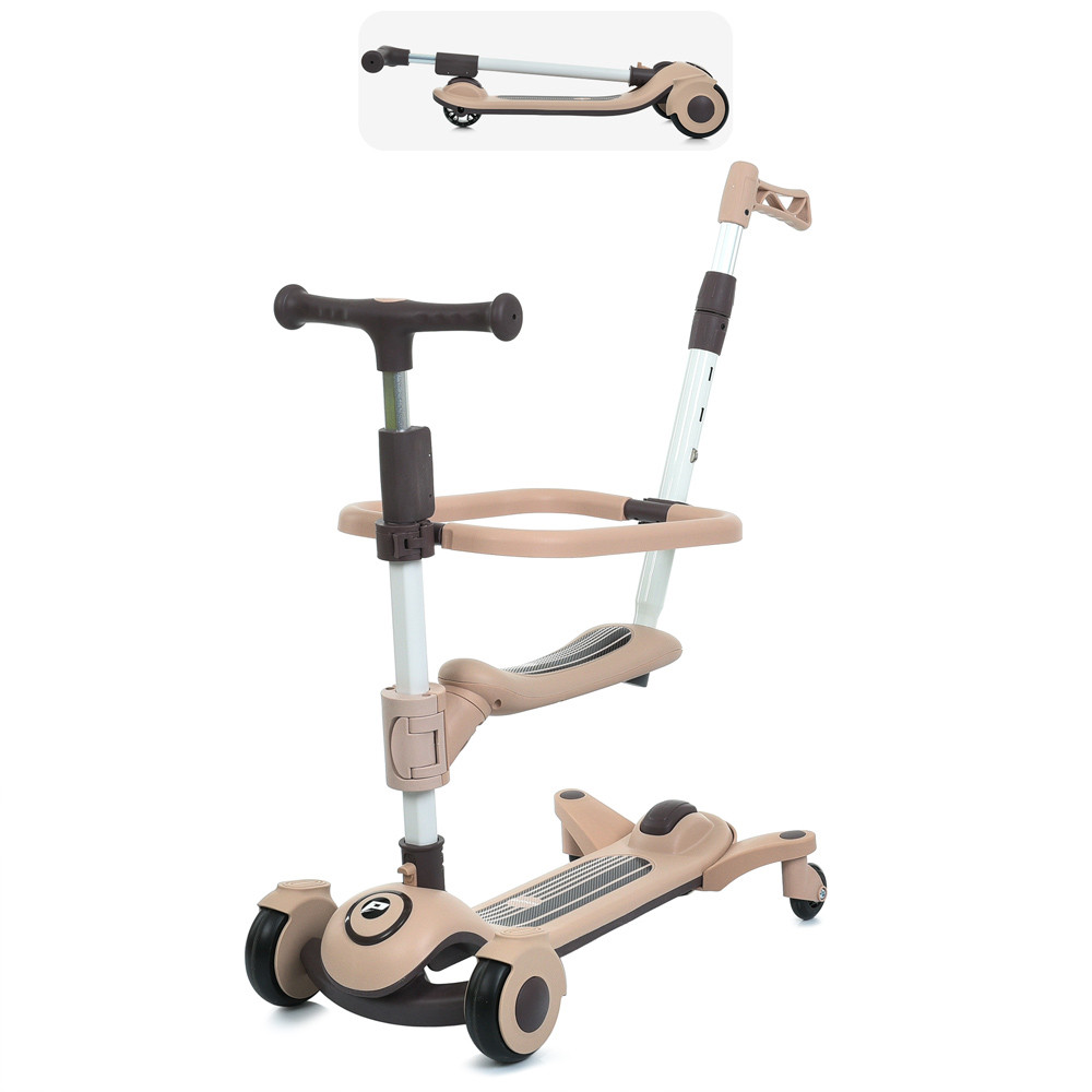 Дитячий самокат 3в1 Profi Kids JR3-127-BRN, фото 1