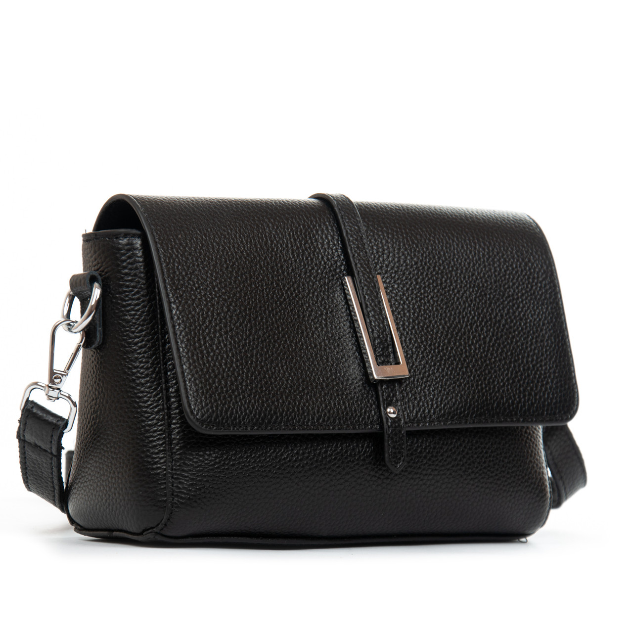 Сумка жіноча крос-боді шкіряна ALEX RAI 99121 black, фото 1