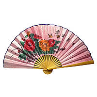 Шовковий віял китайський на стіну