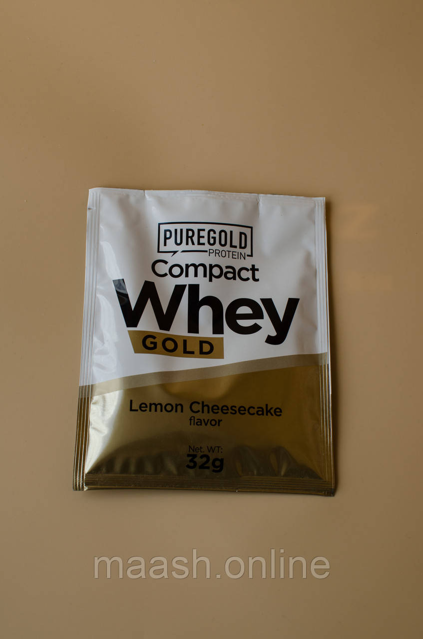 Пробник Протеїн Compact Whey Лимонний Чізкейк Puregold 32г