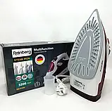 Праска парова Rainberg RB-6306 з керамічним покриттям 3200вт функція самоочищення HT-412 подавання пари, фото 8