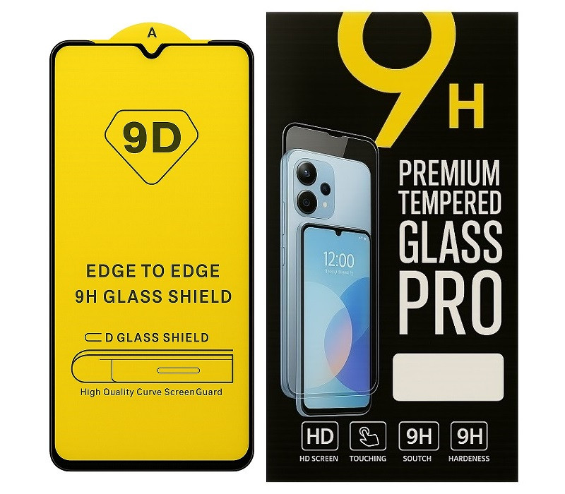 Захисне скло для Samsung Galaxy A02 / A20s / A02S / A12 / M12 / A32 5G / A207 / A022 / A025 / A125 / M125 / A326 з чорною рамкою