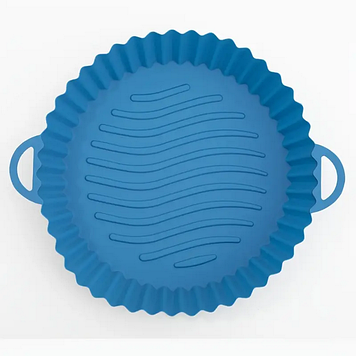 Силіконова форма вкладиш для аерогрилів та аерофритюрниць Q-1089 синій