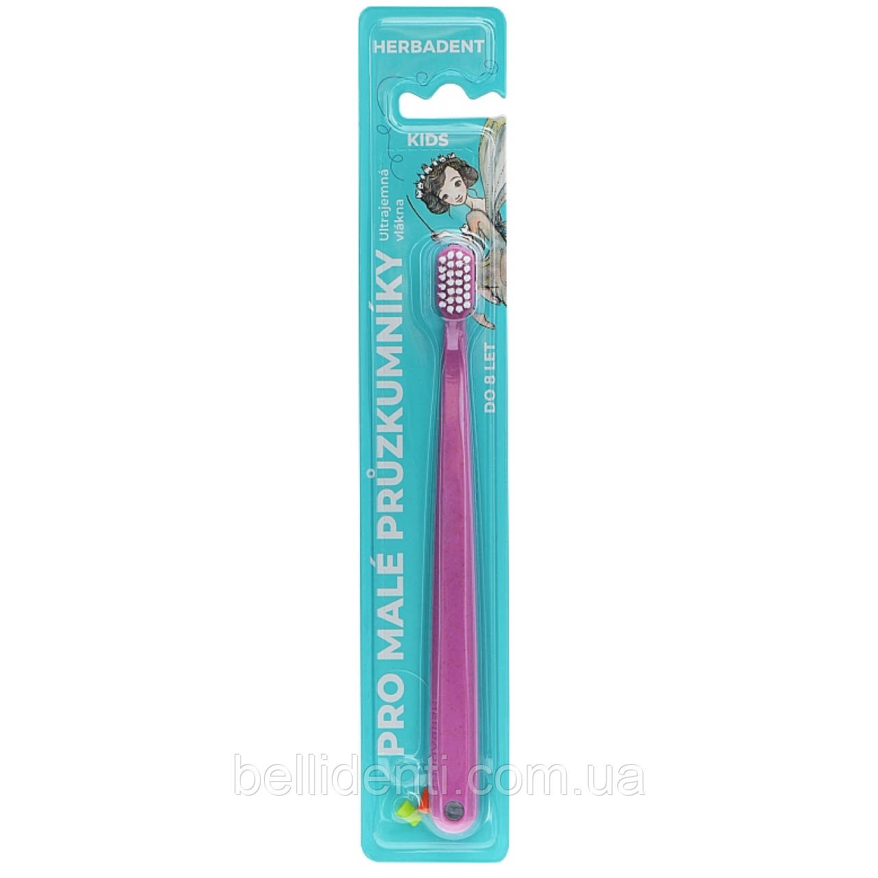 Дитяча зубна щітка Herbadent Kids Ultra Soft від 0 до 8 років (рожева), 1 шт