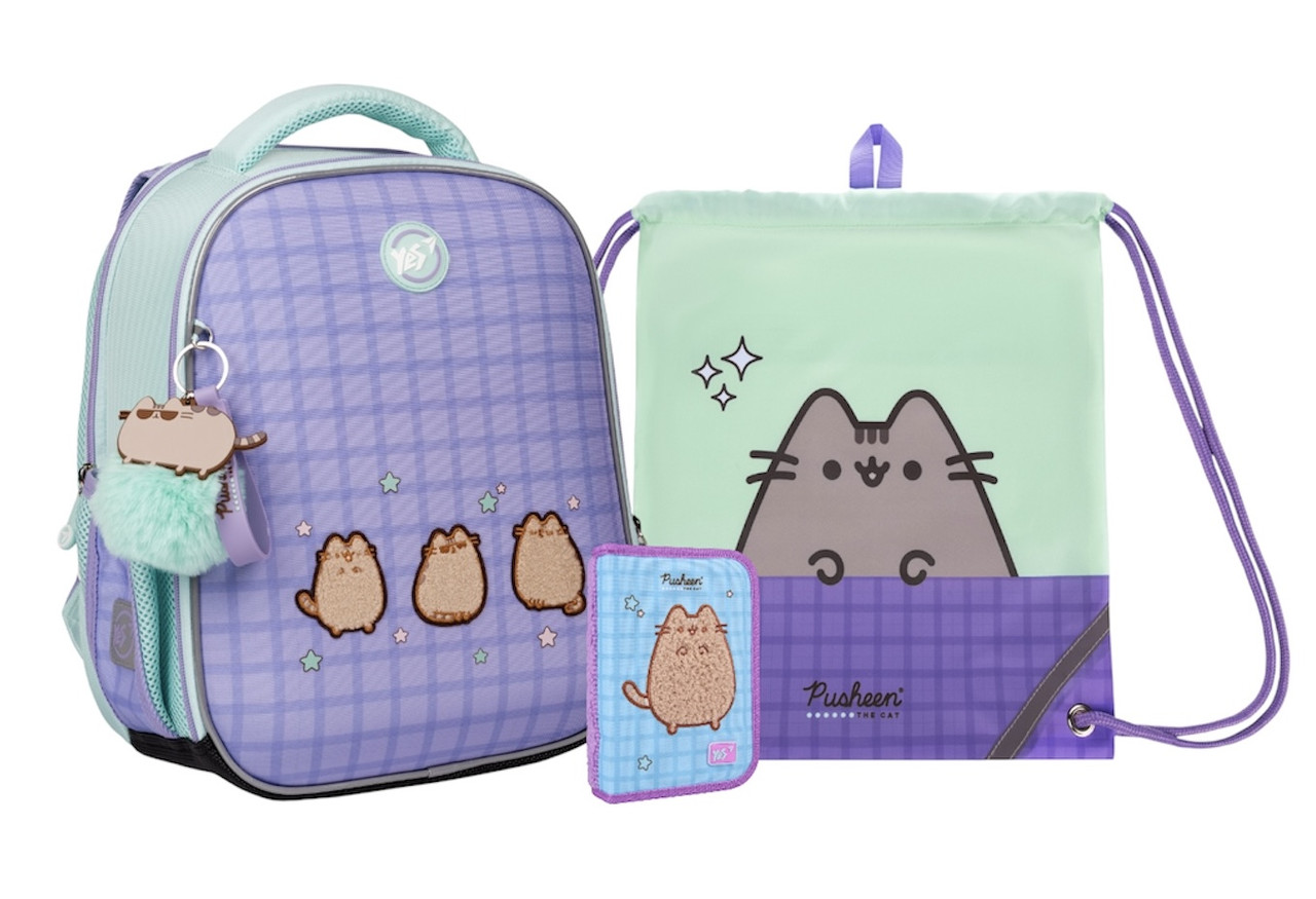 Шкільний набір YES H-100_Pusheen the Cat, 115-130 см