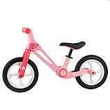 Біговел дитячий MBB 1049 на 14 дюймів, рожевий, фото 6