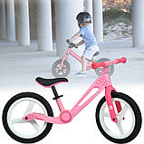 Біговел дитячий MBB 1049 на 14 дюймів, рожевий, фото 7