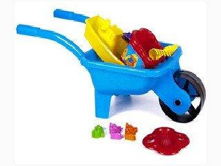 Тачка с лодочкой и песочным набором 01-127 G-Rich