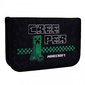 Пенал твердий YES одинарний з двома клапанами HP-04 Minecraft Time