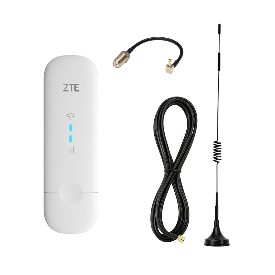 Автомобільний 4G WIFI комплект роутер ZTE MF79u + автомобільна підсилювальна антена 9 Дб