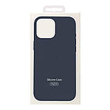 Чохол Silicone Case with MagSafe для iPhone 12/12 Pro Колір Capri Blue, фото 4