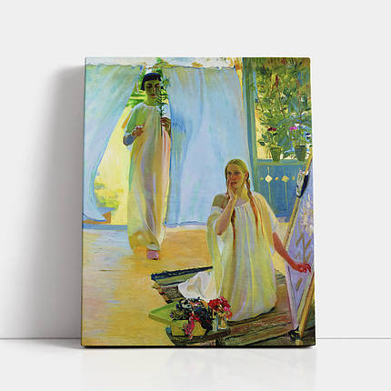 Картина на полотні "Мурашко Олександр, Благовіщення (1909)", 60×48см, фото 1