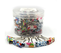 Біндер No 25 мм завширшки Квіти мікс 1563-25