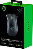 Ігрова миша Razer DeathAdder Essential чорна, оптичний сенсор 6400 DPI, 5 програмованих кнопок, ергономічний дизайн, фото 8