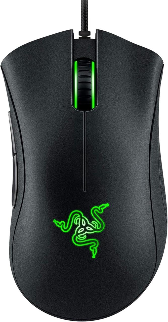 Ігрова миша Razer DeathAdder Essential чорна, оптичний сенсор 6400 DPI, 5 програмованих кнопок, ергономічний дизайн