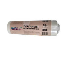 Пергамент силіконізований Tofix білий 100 м довжина 28 см (9045051/331090)