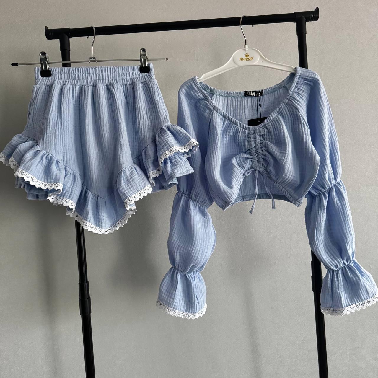 Комплект МАРСЕЛЬ блакитний, фото 1