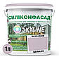 Кольорова Фасадна Силіконова Фарба «Силіконфасад» SkyLine 2010-R30B Целіаліс 1л, фото 2