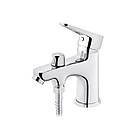 Змішувач для раковини Kroner KRM Elbe — C015 з гігієнічним душем, фото 4