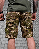 Шорти польовийні PATRIOT мультикам з резинкою та кишенями паплін ДЛ7217 ТМ, фото 3